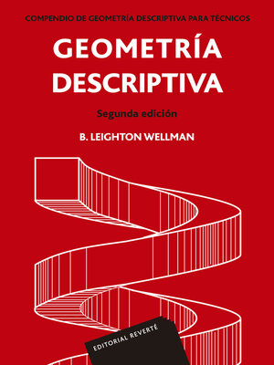 cover image of Geometría descriptiva